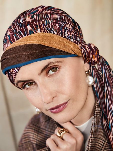 Hovedbilde Hodeplagg HocBeatrice Turban w. Ribbons 