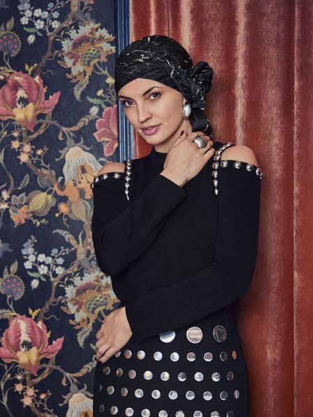 Hovedbilde Hodeplagg HocJuvela Boho Turban set 