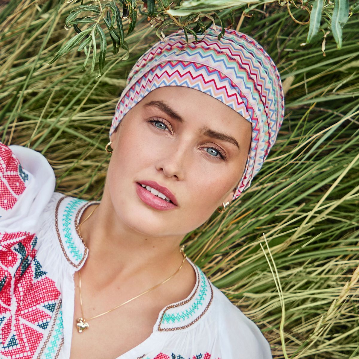 Hodeplagg HocYoga Turban Printed