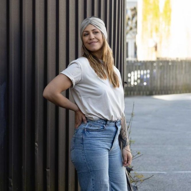Huvudbild Huvudbonader Pannband Rynke
