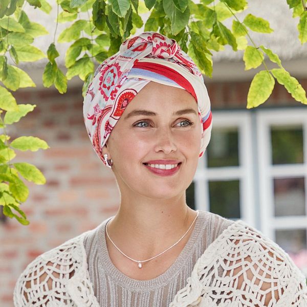 Hovedbilde Hodeplagg HocBeatrice Turban w. Ribbons 