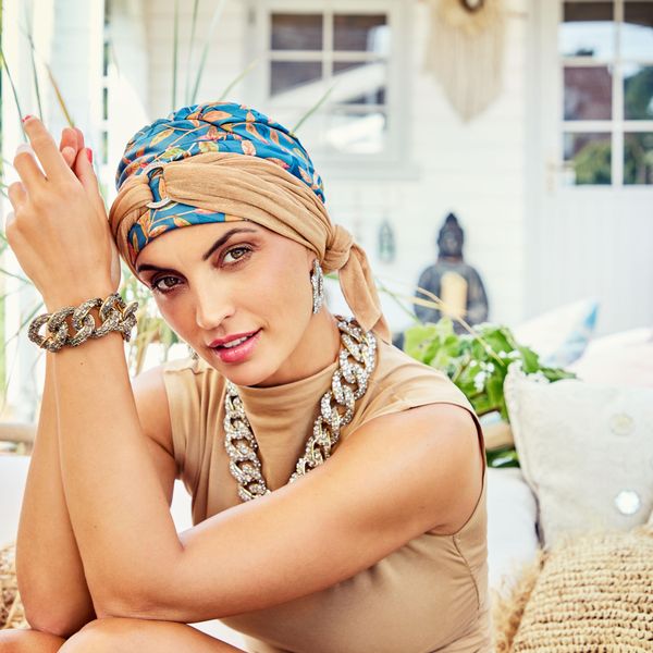 Hovedbilde Hodeplagg Sienna Boho turban sett 