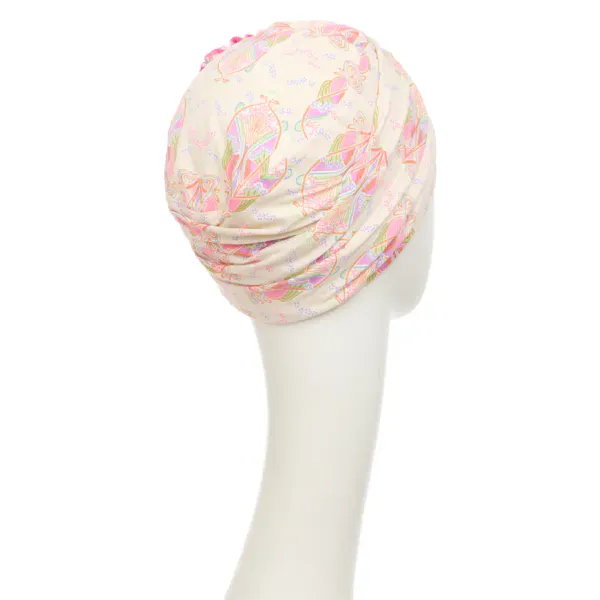 Hovedbilde Hodeplagg HocLotus Turban Printed 