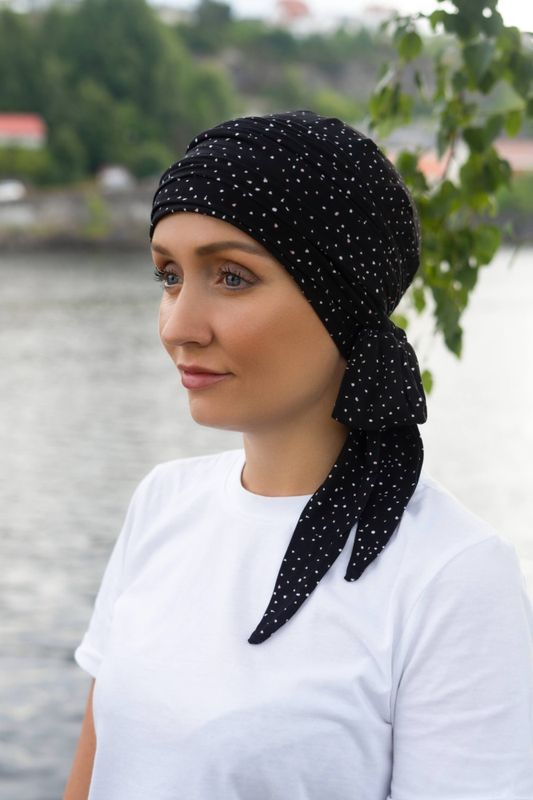 Hodeplagg The Softie Wrap print