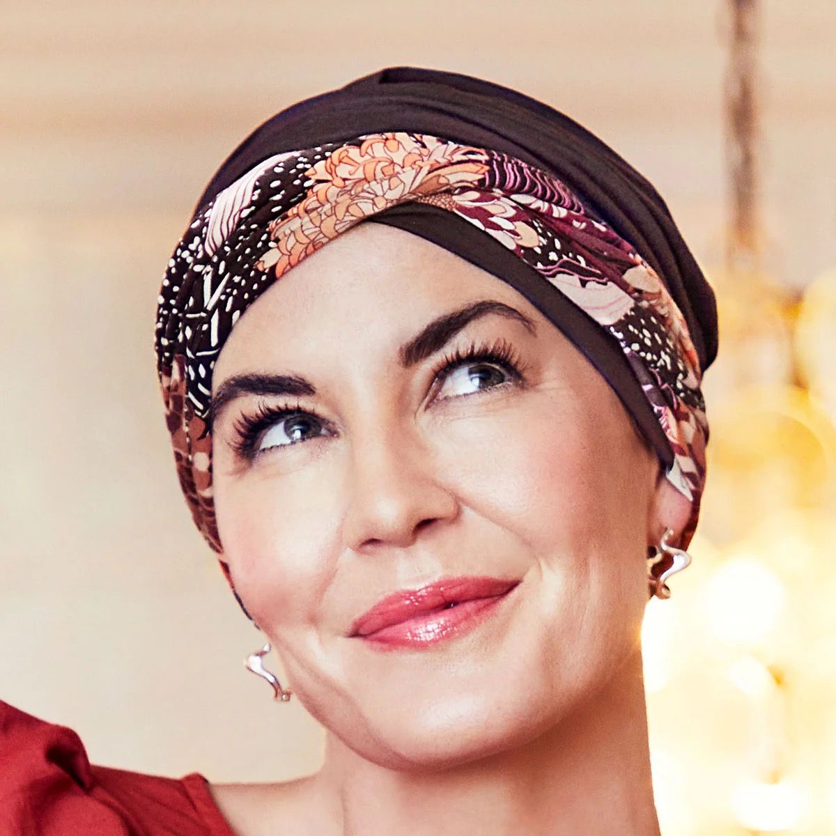 Hodeplagg Shakti Turban w. Printed Headband 