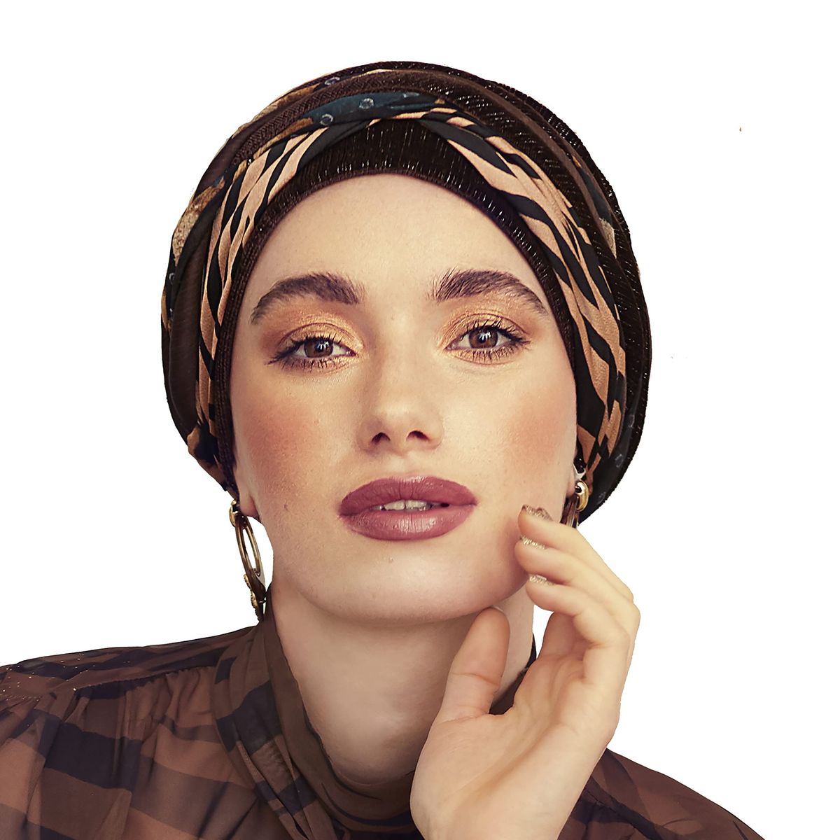 Hodeplagg Scarlett Turban
