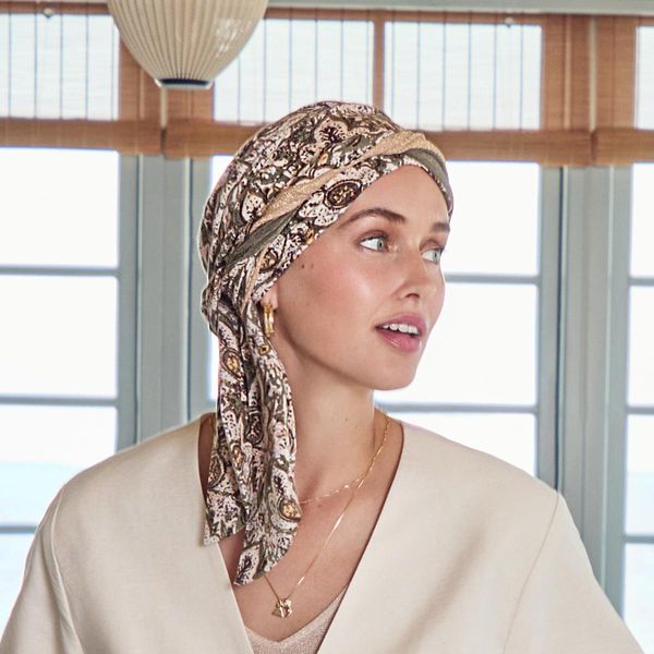 Hovedbilde Hodeplagg HocBeatrice Turban w. Ribbons 